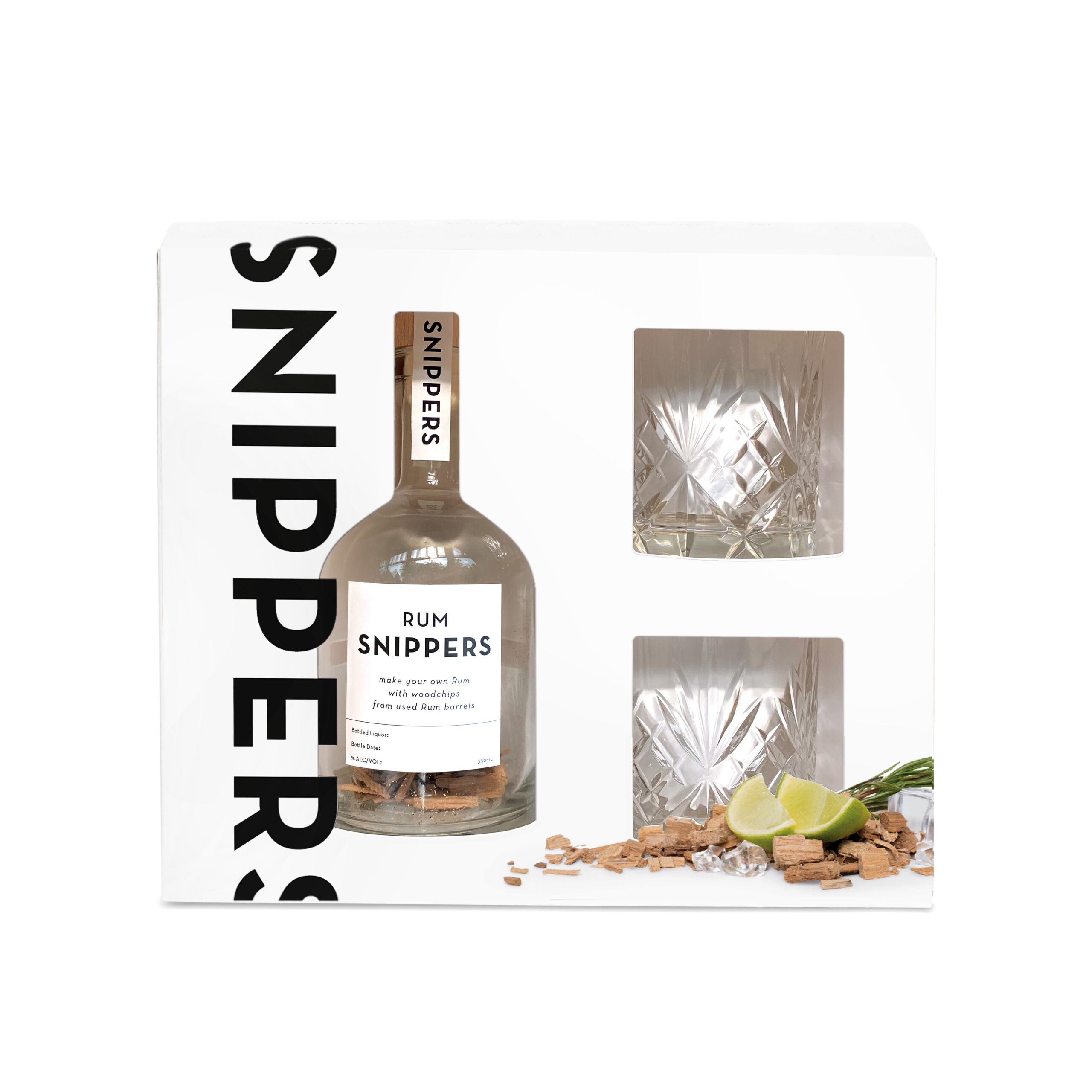 Snippers – Gift Pack Glasses Rum
